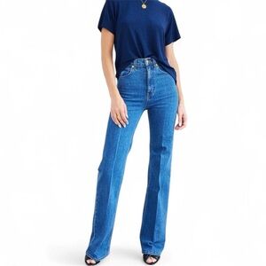 Jamie Haller Crease Jean in Stone Crease